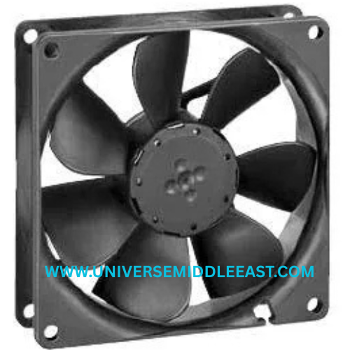 EBM-PAPST 3412N/2HH Axial Fan, 12 VDC, 60 CFM, Ball Bearing