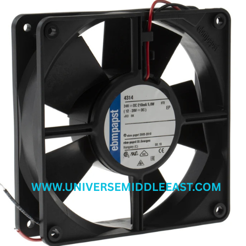 EBM-PAPST 4314 Axial Fan, 24 VDC, 2800 RPM