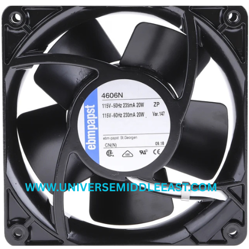EBM-PAPST 4606N Axial Fan, 115VAC