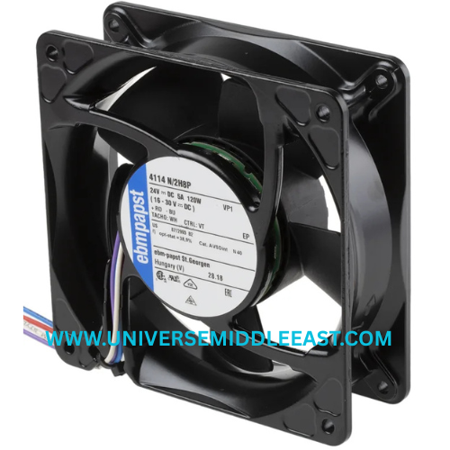 EBM-PAPST 4114N/2H8P Axial Fan, 24 VDC, 11000 RPM