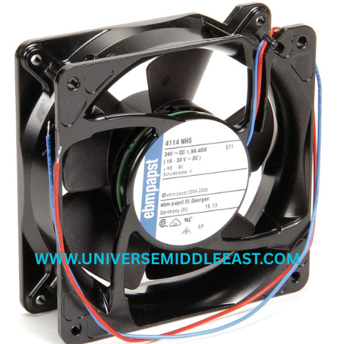 EBM-PAPST 4114NH5 Axial Fan, 24 VDC, 7500 RPM