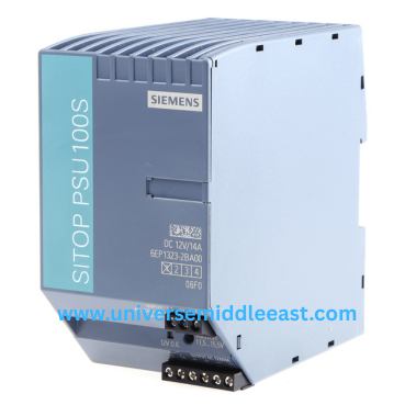 Siemens 6EP1322-2BA00 DIN Rail Power Supply, 230VAC, 12VDC 7A
