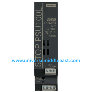 Siemens 6EP1332-1LB00 DIN Rail Power Supply 230VAC 24VDC