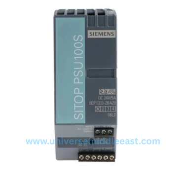 Siemens 6EP1333-2BA20 DIN Rail Power Supply 230VAC 24VDC