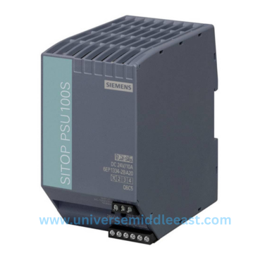 Siemens 6EP1334-2BA20 DIN Rail Power Supply 230VAC 24VDC
