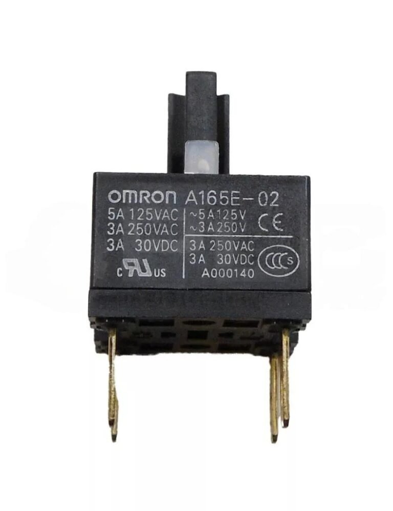 OMRON A165-E02 Emergency Stop Switch, 16mm, 2NC, IP65